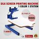 1 Color 1 Station Silk Screen Printing Machine Press Printer T-shirt Printing