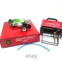 10020mm Portable Pneumatic Dot Peen Marking Machine for VIN Code Chassis Number