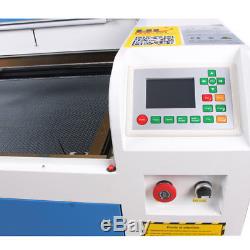 100W 1000600 MM CO2 Laser Cutting Machine Laser Engraver CW3000 Chiller US Ship