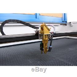 100W 1000600 MM CO2 Laser Cutting Machine Laser Engraver CW3000 Chiller US Ship