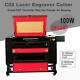 100w Co2 Usb Port Laser Engraving Cutting Machine 700x500mm Engraver Cutter