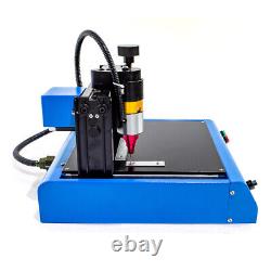 110V Electric Metal Marking Machine Dot Peen 200x150mm for Number Letter Label A