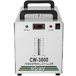 110V Industrial Water Chiller CW-3000 for 50-100W CO2 Laser Tubes Lab Equipment