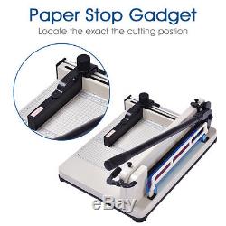 12 Inch A4 Paper Cutter Guillotine Trimmer Cutting Machine Heavy Duty 400 Sheets