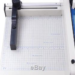 12 Manual Paper Cutter Heavy Duty A4 Commercial 400 Sheets Book Trimmer Machine
