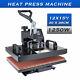 12 X 15 Heat Press Machine Digital Transfer Sublimation For T-shirt Mouse Pad