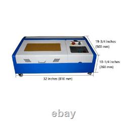 12 x 8 40W CO2 Laser Engraver and Cutter Worktable Engraving Machine FDA