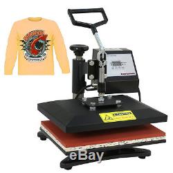 12x10 DIY DIGITAL Heat Press Machine For T-shirts HTV Transfer Sublimation US