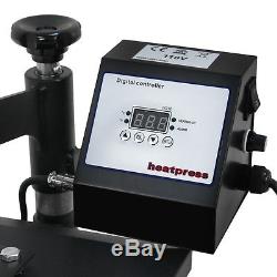 12x10 DIY DIGITAL Heat Press Machine For T-shirts HTV Transfer Sublimation US