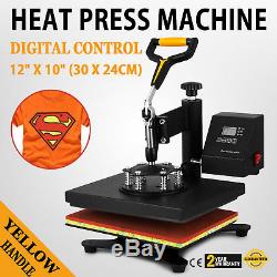 12x10 Heat Press Machine Transfer Sublimation Swing Away Digital T-shirt DIY