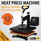 12x10 Heat Press Machine Transfer Sublimation Swing Away Digital T-shirt Diy
