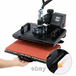 12x15 T Shirt Heat Press Machine for Shirts Cups Mugs Pads Plates More 8 in 1
