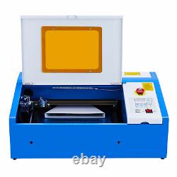12x8 40W K40 CO2 Mini Laser Engraver Laser withLCD Panel Digital Control Cutter