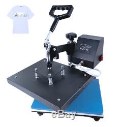 12x9 SWING AWAY Heat Press Transfer Machine Sublimation Iron On DIY T-Shirt US