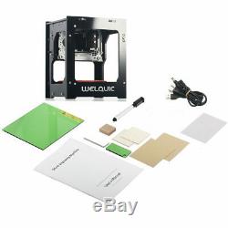 1500MW Laser Engraver Machine Printer BT4.0 Metal DIY Engraving Cutter Cube TOOL