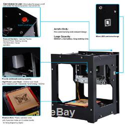1500mW Bluetooth Laser Engraving Machine Depth Engrave F/ Wood/Plastic/Rubber IS