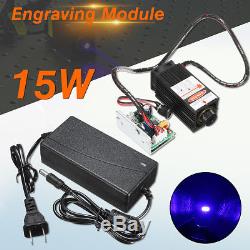 15W Laser Head Module for Wood Marking Cutting Engraving Engraver with TTL