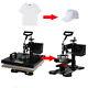 15x15 2in1 Combo T-shirt Heat Press Transfer Machine Sublimation Swing Away Us