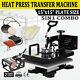 15x15 5 In 1 Combo T-shirt Heat Press Transfer Machine Sublimation Swing Away