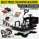 15x15 8 In 1 T-shirt Mug Hat Heat Press Machine Digital Transfer Sublimation