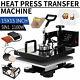 15x15 T-shirt Heat Press Machine Transfer Kit Sublimation Digital Swing Away