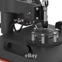 15x15 T-Shirt Heat Press Transfer 6IN1 Combo Machine Swing Away Mug Plate CE