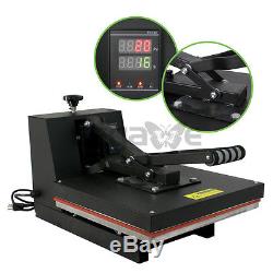 15x15DUAL LCD DIGITAL Heat Press Machine For T-shirts HTV Transfer Sublimation
