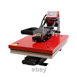16 x 20 1600W Clamshell Auto Open Heat Press Machine with Slide Out Function