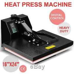 16 x 20 Digital Clamshell Heat Press Transfer T-shirt Sublimation Machine