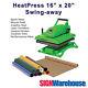 16 X 20 Endurapress Sd20 Heat Press Produces 20% More Heat For The Tough Jobs