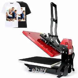 16 x 20 inch Clamshell Auto Open Heat Press Machine Heavy Duty with Slide Out