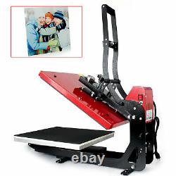 16 x 20 inch Clamshell Auto Open Heat Press Machine Heavy Duty with Slide Out