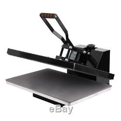 16x24 Clamshell Heat Press Machine Sublimation Transfer T-shirt Print LCD Timer