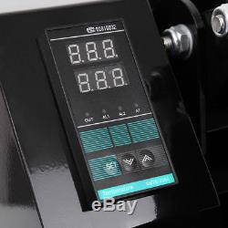 16x24 Clamshell Heat Press Machine Sublimation Transfer T-shirt Print LCD Timer