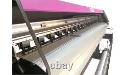 1830mm 72 Large Format Printer ECO Solvent +RIP, Wide Banner Vinyl Wraps Outdoor