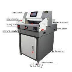19.3 4908 Paper Cutter Knife Guillotine, Touch Screen, High Production US Stock