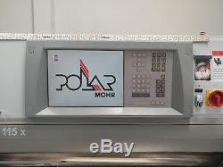 2007 Polar 115x Paper Cutter & 2007 Polar Jogger Combo Set