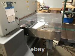2011 Polar 92x Guillotine Cutter- LOW cuts, PROGRAMMABLE, LARGE Tables, Airbeds