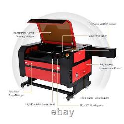 2021 Upgraded 100W 28x20 CO2 Laser Engraver Cutter With Rotary Axis Ruida