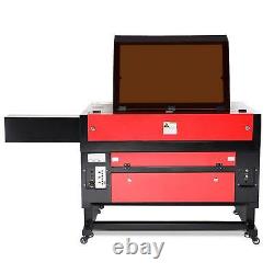 2021 Upgraded 100W 28x20 CO2 Laser Engraver Cutter With Rotary Axis Ruida