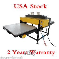 220V 39 x 47 Pneumatic Double-Working Table Large Format Heat Press Machine