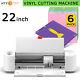 22in Cutting Machine For All Vinyl Crafts With Bluetooth & Usb For Windows & Mac