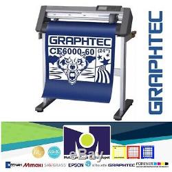 24 Graphtec CE6000-60 PLUS Vinyl Cutter/Plotter FREE DELIVERY