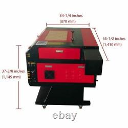 28×20 80W Co2 Laser Engraver Cutter Engraving Machine Ruida DSP Red Dot