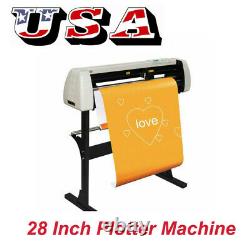 28 720mm Paper Feed Vinyl Cutter Plotter Sign Cutting Plotter Machine with Stand