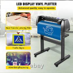 28 Vinyl Cutter Plotter Machine Signcut Software for Mac Windows LCD Display