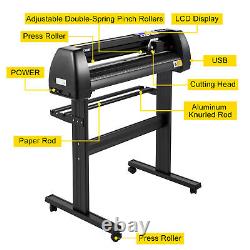 28 Vinyl Cutter Plotter Machine Signcut Software for Mac Windows LCD Display