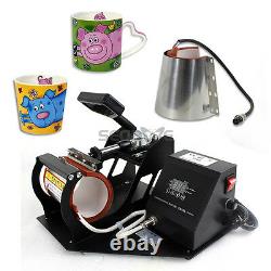 2in1 Digital Display Heat Press Transfer Sublimation Machine for Cup Coffee Mug