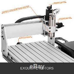 3 Axis CNC Router 6040 Engraving Milling Machine Cutter 3 Rotating Axis USB Port