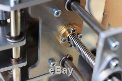 3 Axis DIY CNC Router Kit Desktop Mini Mill Wood Engraving PCB Milling Machine